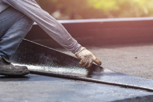 Professional Basement Waterproofing technician working in Cedarburg, WI